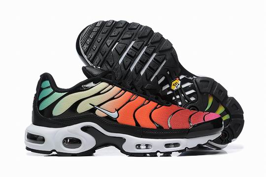 Cheap Nike Air Max Plus Red Black Purple Green Men's TN Shoes-202 - Click Image to Close